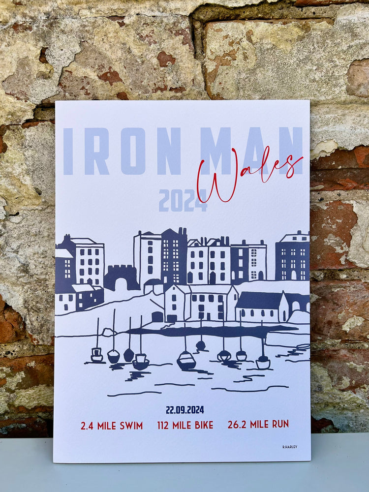 Iron Man Wales Print