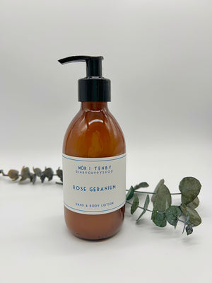 Rose Geranium Hand & Body Lotion