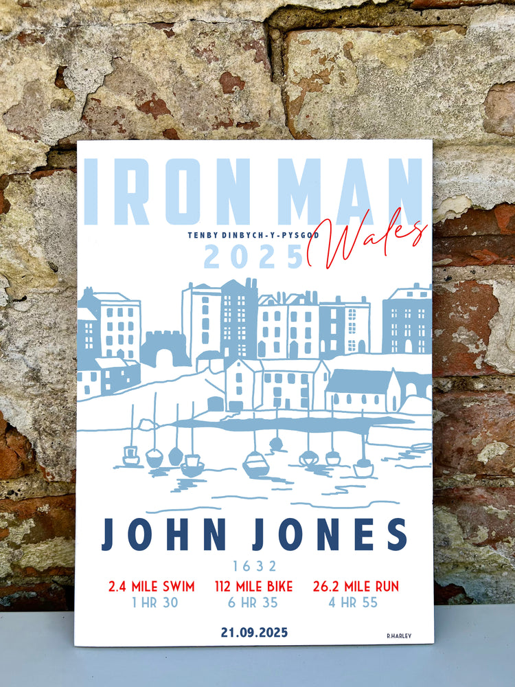IRONMAN 2025 Wales Print