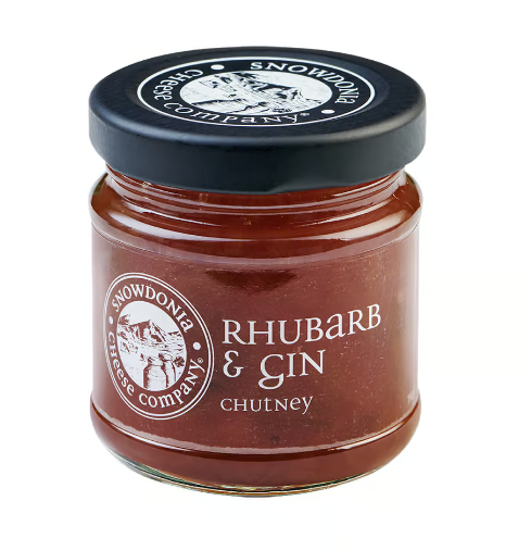 Snowdonia Cheese Co Rhubarb & Gin Chutney