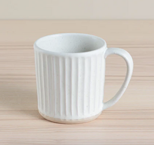 Ribbed Mug Oatmeal