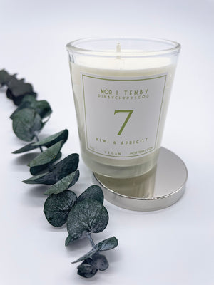 No.7 Kiwi & Apricot Votive Candle