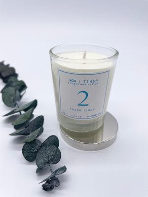 No.2 Fresh Linen Votive Candle