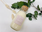 Haf - Summer Môr Milk Bottle Candle