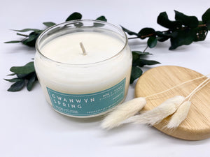 Gwanwyn - Spring Môr Wooden Top Jar Candle